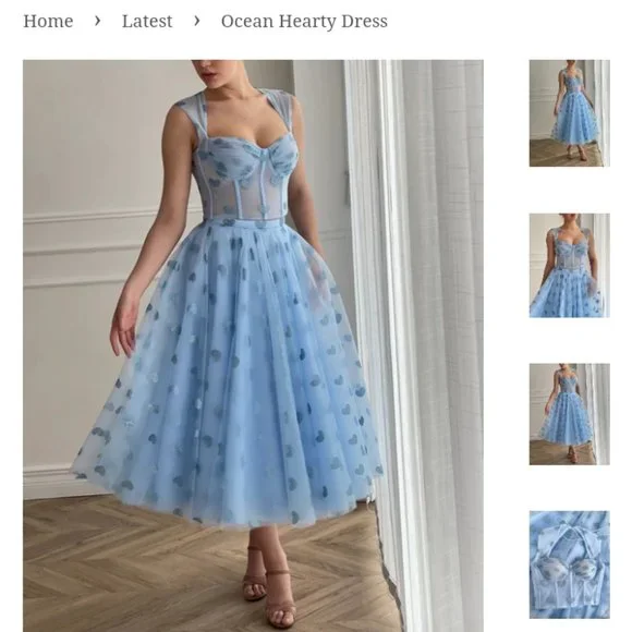 Teuta Matoshi  Ocean Hearty Dress - Picture 13 of 13